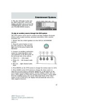 2008 Ford Taurus Owners Manual, 2008 page 47