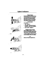 Land Rover Defender 90, 110, 130 Td5, Tdi, V8 Owners Manual, 1999 page 35