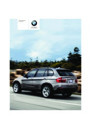 2008 BMW X5 3.0si 4.8is E70 Owners Manual, 2008 page 1