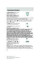 2004 Ford Explorer Owners Manual, 2004 page 24