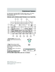 2004 Ford Explorer Owners Manual, 2004 page 25