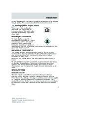 2004 Ford Explorer Owners Manual, 2004 page 5
