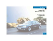 2005 Mercedes-Benz E-Class Operators Manual E320 4MATIC E320 CDI E500 4MATIC E55 AMG, 2005 page 23