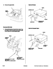 2000 Honda Civic CD Changer Console 08B12-S00-101 Installation Instructions page 4