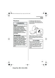 2004 Mazda 6 Owners Manual, 2004 page 13