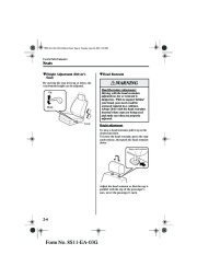 2004 Mazda 6 Owners Manual, 2004 page 14