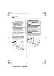 2004 Mazda 6 Owners Manual, 2004 page 16