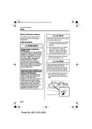 2004 Mazda 6 Owners Manual, 2004 page 20