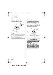 2004 Mazda 6 Owners Manual, 2004 page 26