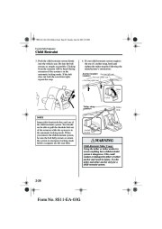 2004 Mazda 6 Owners Manual, 2004 page 38