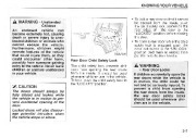 2003 Kia Sorento Owners Manual, 2003 page 17