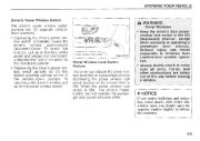 2003 Kia Sorento Owners Manual, 2003 page 19