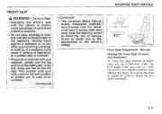 2003 Kia Sorento Owners Manual, 2003 page 21