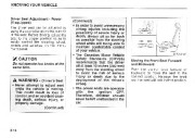 2003 Kia Sorento Owners Manual, 2003 page 24
