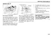 2003 Kia Sorento Owners Manual, 2003 page 33
