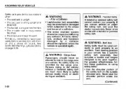 2003 Kia Sorento Owners Manual, 2003 page 36