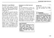 2003 Kia Sorento Owners Manual, 2003 page 45