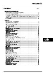 Land Rover LT230T - Transfer Gearbox Parts Catalog, 1997 page 10
