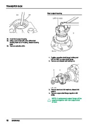 Land Rover LT230T - Transfer Gearbox Parts Catalog, 1997 page 37