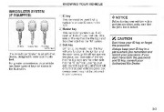 2003 Kia Sedona Owners Manual, 2003 page 13