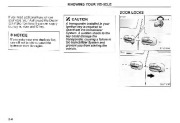 2003 Kia Sedona Owners Manual, 2003 page 14