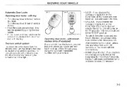 2003 Kia Sedona Owners Manual, 2003 page 15