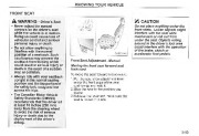 2003 Kia Sedona Owners Manual, 2003 page 23