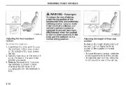 2003 Kia Sedona Owners Manual, 2003 page 24
