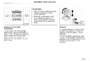2003 Kia Sedona Owners Manual, 2003 page 29