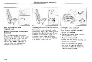 2003 Kia Sedona Owners Manual, 2003 page 32