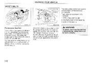 2003 Kia Sedona Owners Manual, 2003 page 38