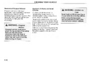 2003 Kia Sedona Owners Manual, 2003 page 42