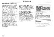 2003 Kia Sedona Owners Manual, 2003 page 6