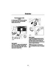 Land Rover Defender 90, 110, 130 Owners Manual, 1997 page 40