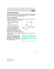 2008 Ford Focus Owners Manual, 2008 page 37