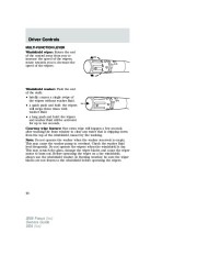 2008 Ford Focus Owners Manual, 2008 page 44