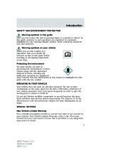 2008 Ford Focus Owners Manual, 2008 page 5