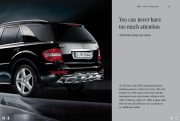 2011 Mercedes-Benz M-Class ML300 ML350 ML500 CDI ML500 ML63 AMG W164 Catalog UK, 2011 page 35