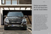 2011 Mercedes-Benz M-Class ML300 ML350 ML500 CDI ML500 ML63 AMG W164 Catalog UK, 2011 page 7