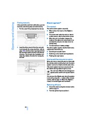 2006 BMW X3 2.5i 3.0i E83 Owners Manual, 2006 page 26