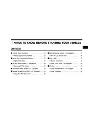 2008 Chrysler Town Country Owners Manual, 2008 page 11