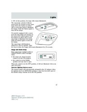 2008 Ford Escape Owners Manual, 2008 page 47