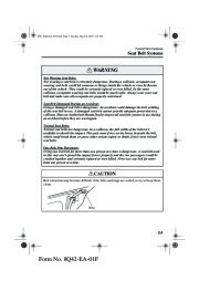 2002 Mazda MX 5 Miata Owners Manual, 2002 page 13