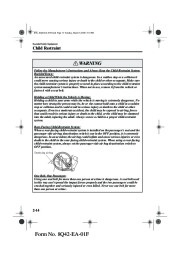 2002 Mazda MX 5 Miata Owners Manual, 2002 page 22