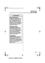 2002 Mazda MX 5 Miata Owners Manual, 2002 page 35