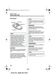 2002 Mazda MX 5 Miata Owners Manual, 2002 page 40