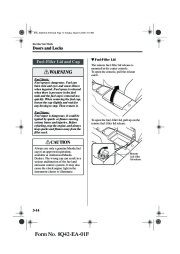 2002 Mazda MX 5 Miata Owners Manual, 2002 page 50