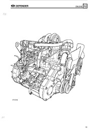 Land Rover Defender 90, 110, 130 Td5, Tdi, V8 Parts Catalog, 1990 page 23