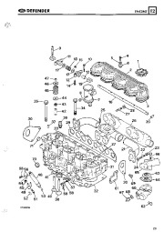 Land Rover Defender 90, 110, 130 Td5, Tdi, V8 Parts Catalog, 1990 page 33