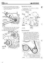 Land Rover Defender 90, 110, 130 Td5, Tdi, V8 Parts Catalog, 1990 page 46